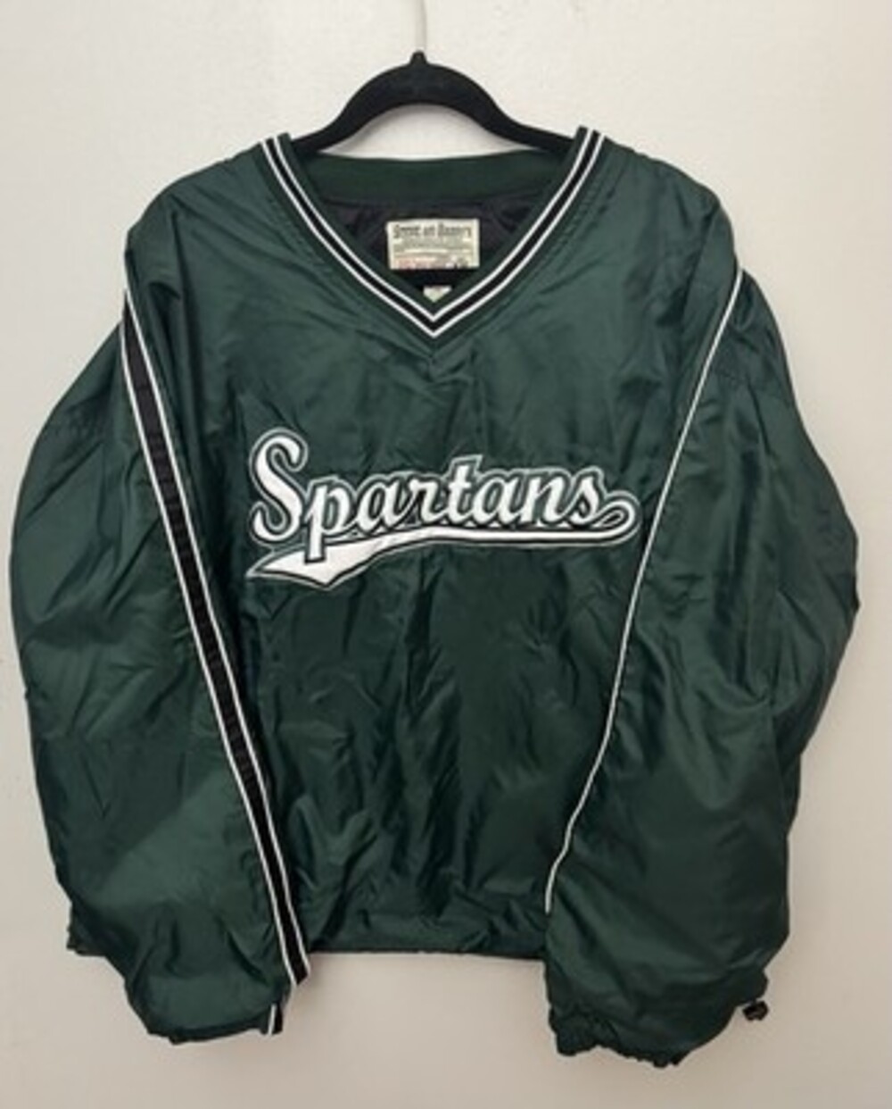 Michigan State Spartans-Windbreaker/Pullover- Steve And Barry’s-Mens XXL